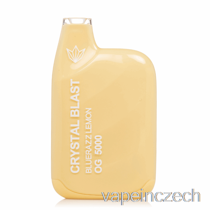 Crystal Blast Og5000 Jednorázový Blue Raz Lemon Vape Bez Nikotinu